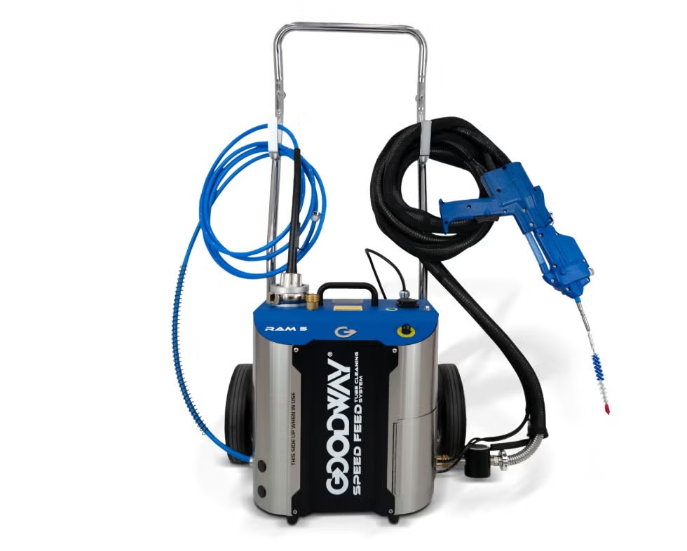 RAM 5 Rotary Tube Cleaner 110v 60 Hz DC C/W Trolley