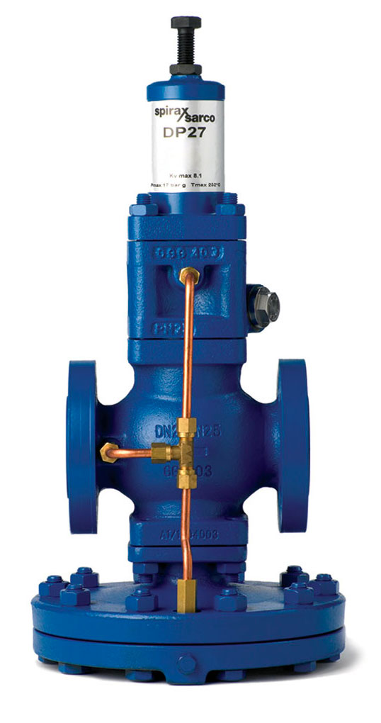 2" Flanged PN16 DP27 Reducing Valve 0.2 To 17 Bar Spring
