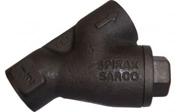 1" BSP FIG12 SG Iron Y Strainer C/W 100 Mesh Screen