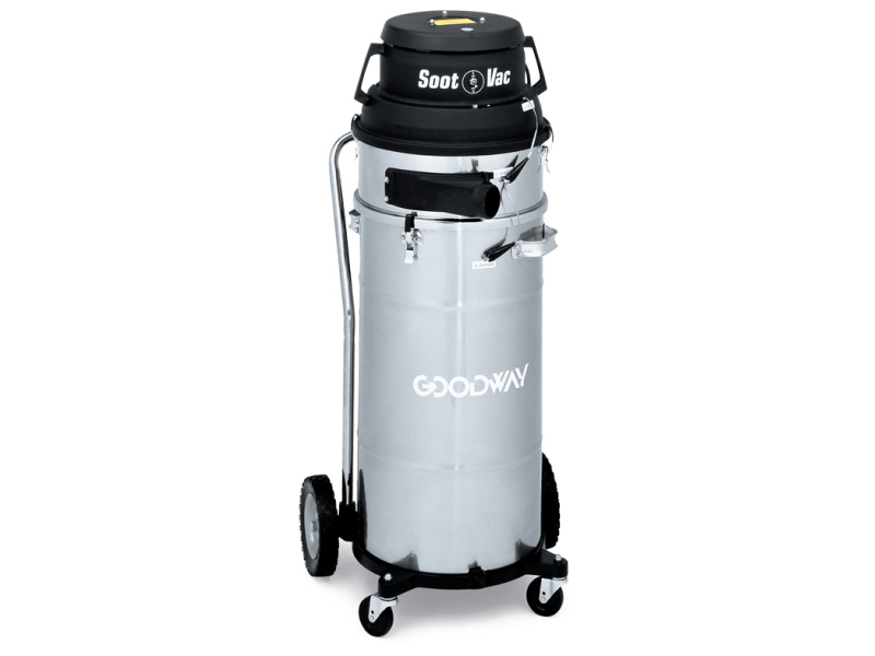 High Flow Vacuum c/w 15 Gallon Drum & Dolly 230v 50hz