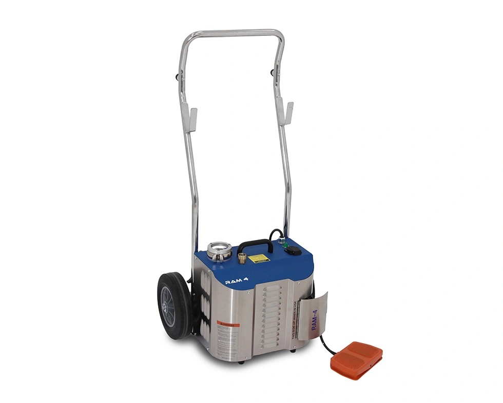 RAM 4 R Rotary Tube Cleaner 230v 50Hz C/W Trolley