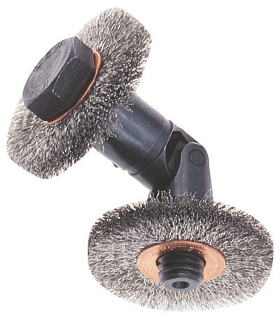 Curved Wheel Brush Assembly