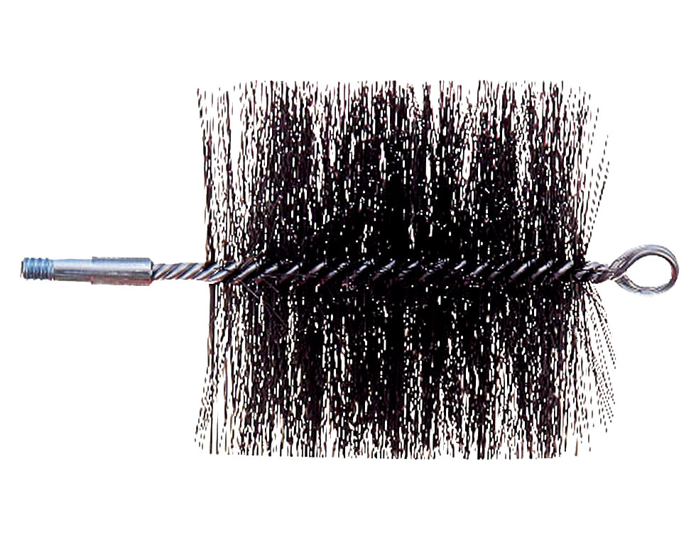 Carbon Tube Brush c/w 1/2" Whit. Male Connection